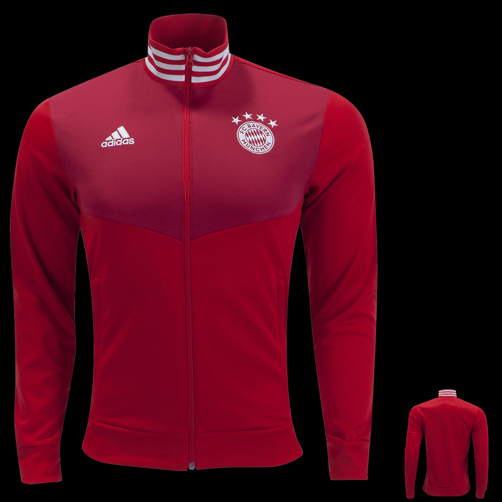 Original Bayern Munich Red High Neck Jacket