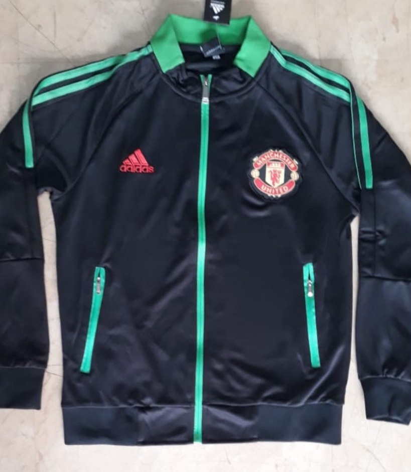 Manchester United Black/Green Jacket 2023/24