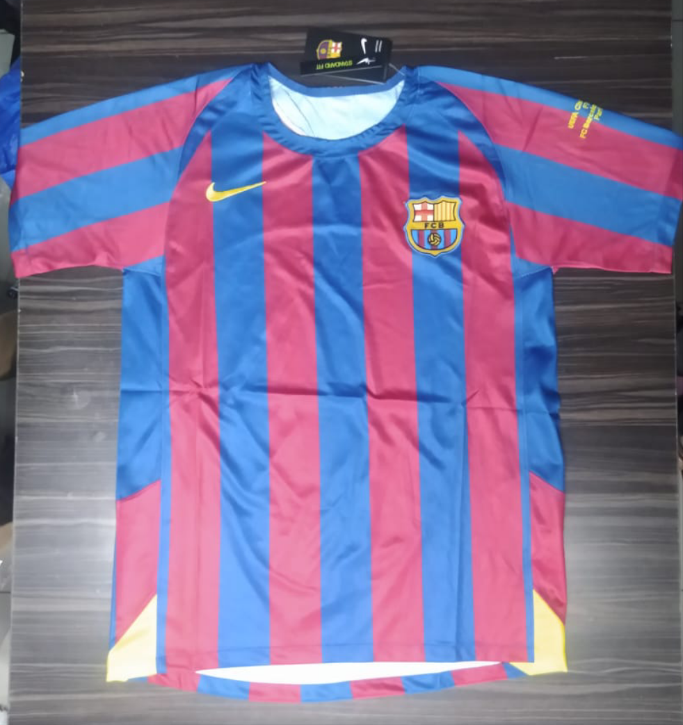 Retro Barcelona Home Jersey 2005/06