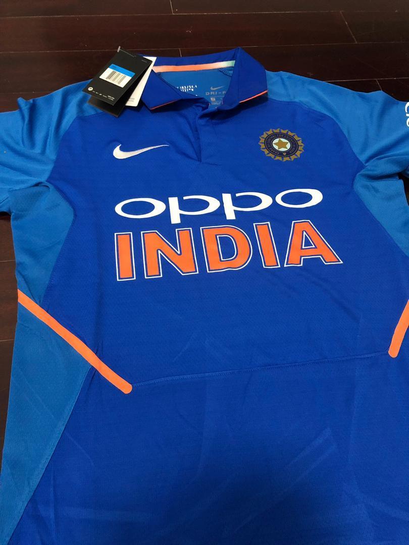 Kids Original MS DHONI India International Cricket Jersey World Cup 2019 [Original Piece]