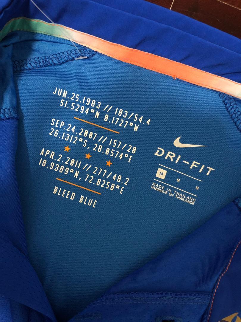 Kids Original MS DHONI India International Cricket Jersey World Cup 2019 [Original Piece]
