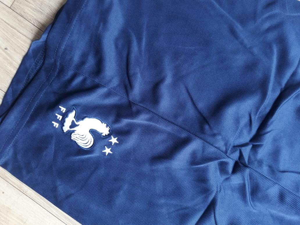 France Away Blue Shorts 2021
