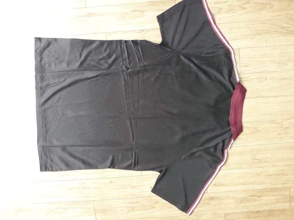 PSG Jordan Black/Maroon Polo Tee