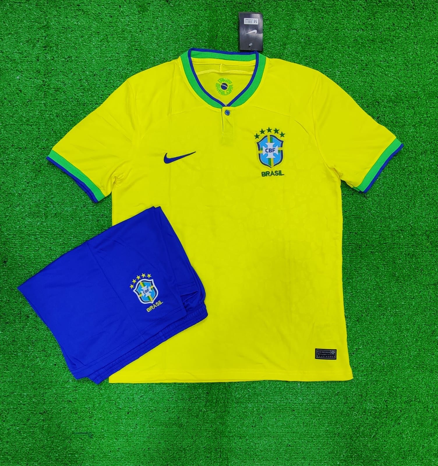 Retro Brazil Home Jersey WC 2022