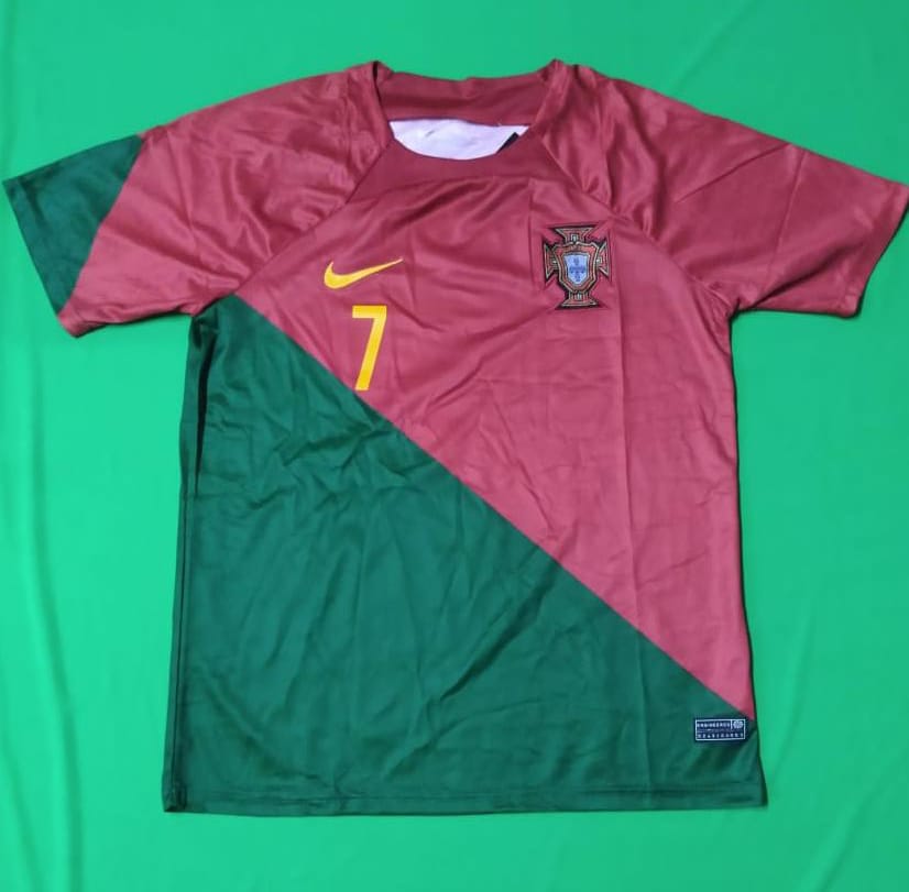Ronaldo Portugal Home Jersey Only 2022/23 [Premium Quality]