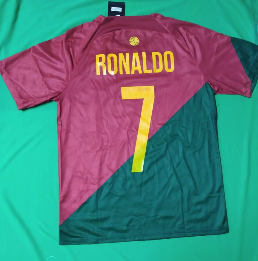 Ronaldo Portugal Home Jersey Only 2022/23 [Premium Quality]