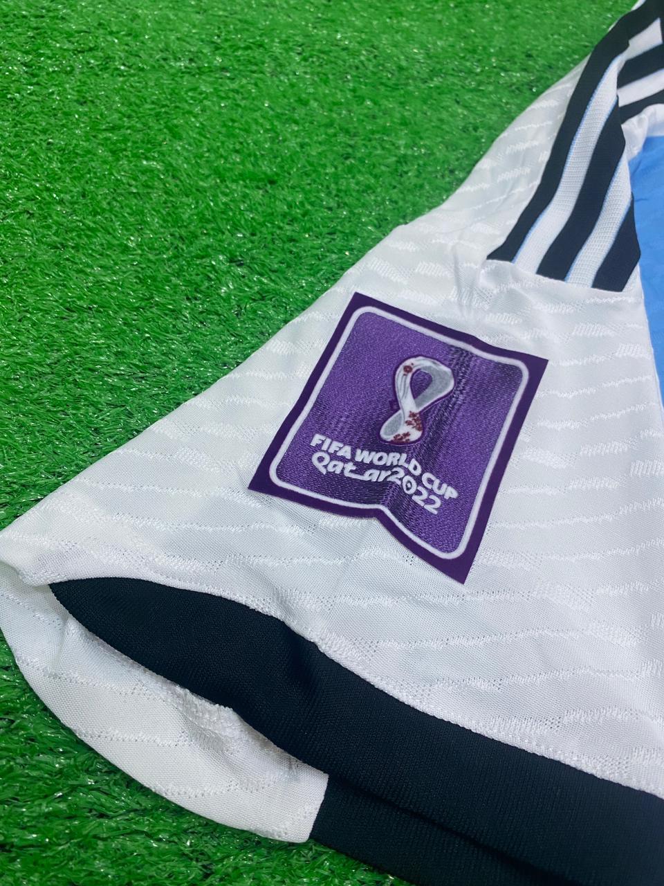 Argentina Campeons Del Mundo 3 Star (FIFA Badge and Arm Logos) Jersey 2022/23 [Player's Quality]