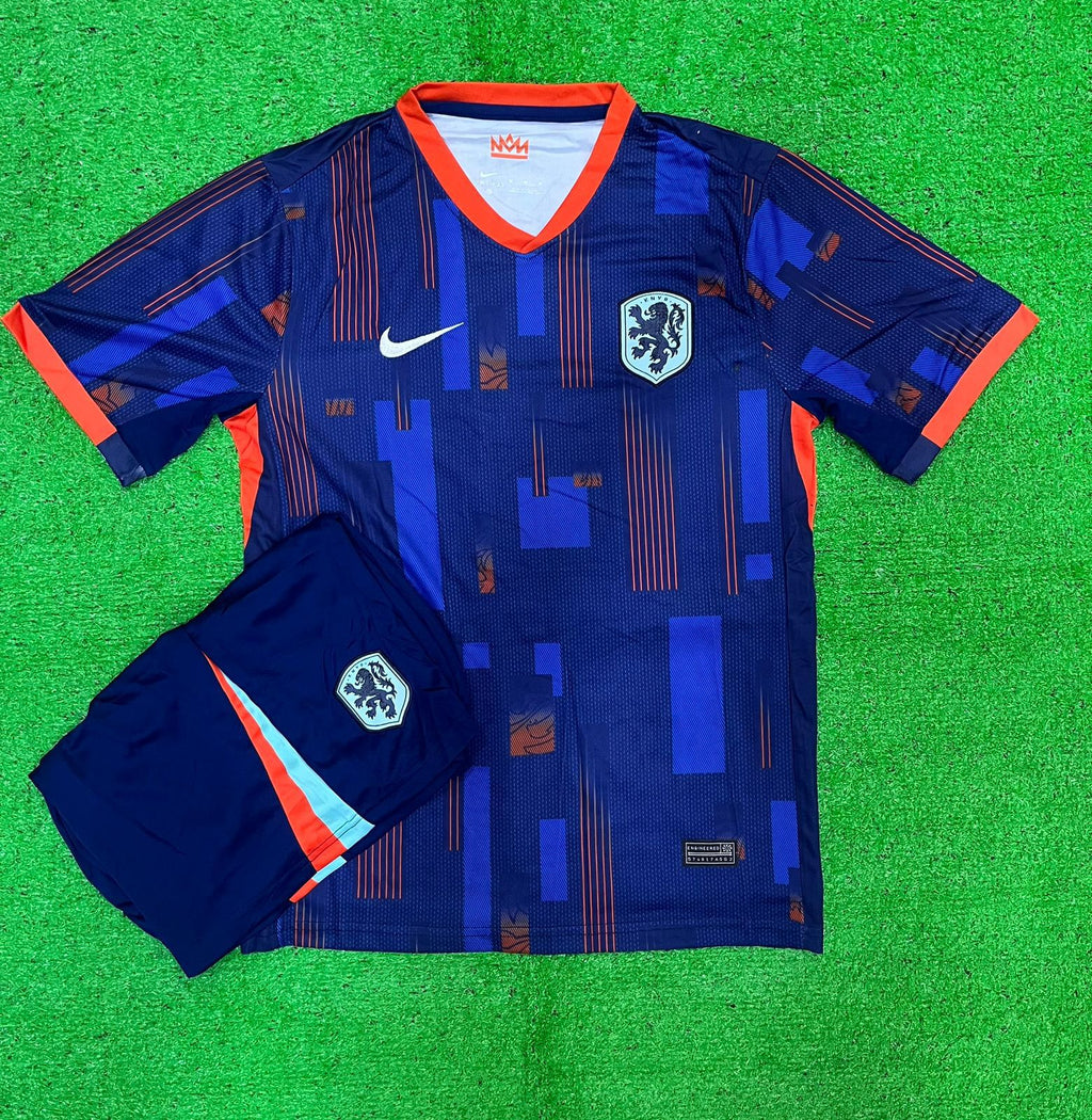 Netherlands Away Euro cup Jersey and Shorts 2024/25 [Premium Quality]