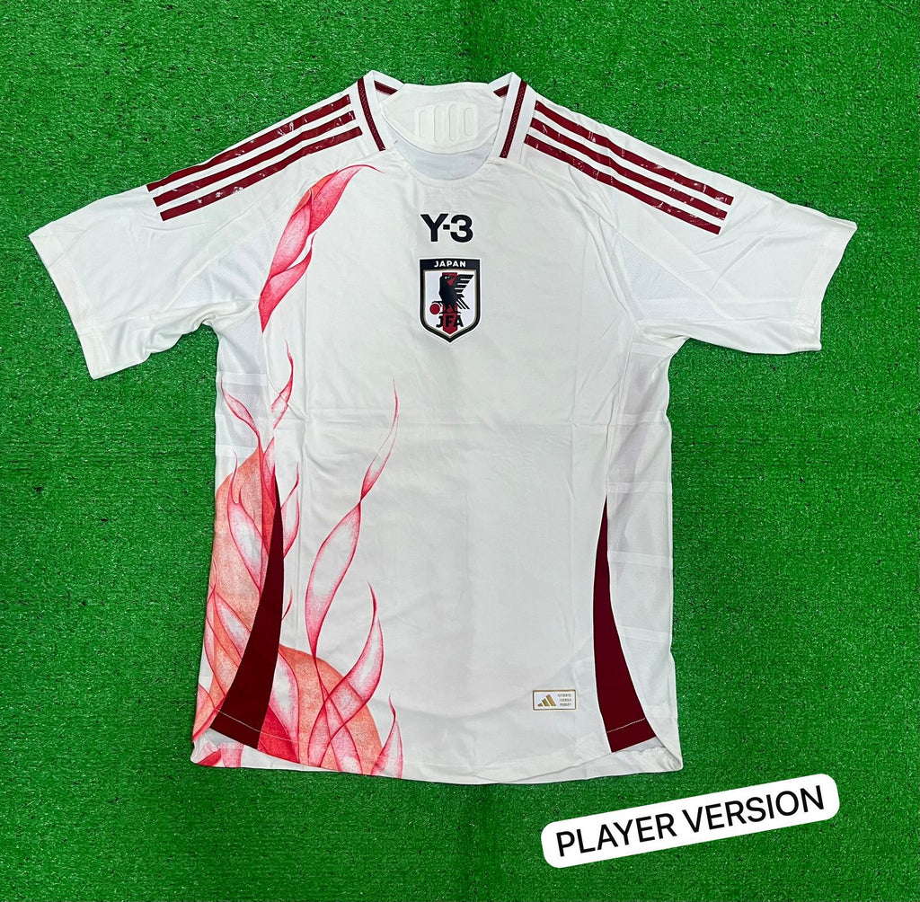 Japan Y-3 White Jersey 2024/25 [Player's Quality]
