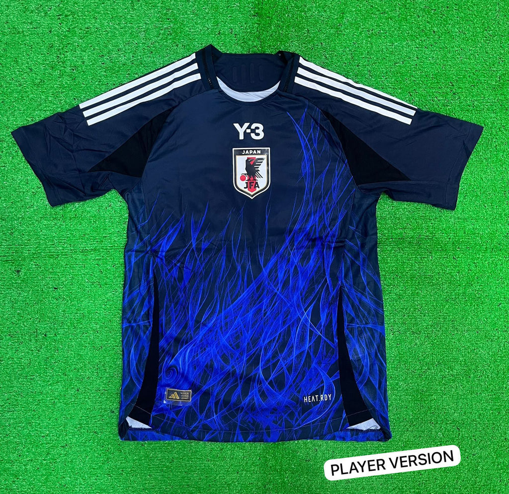 Japan Y-3 Blue Jersey 2024/25 [Player's Quality]