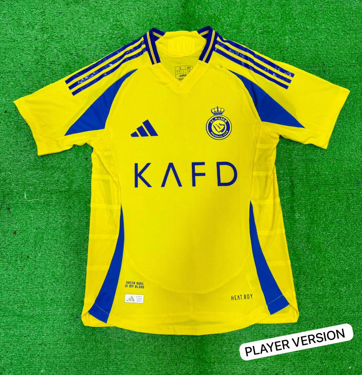 Al Nassr Home Ronaldo Jersey 2024/25 [Player's Quality]