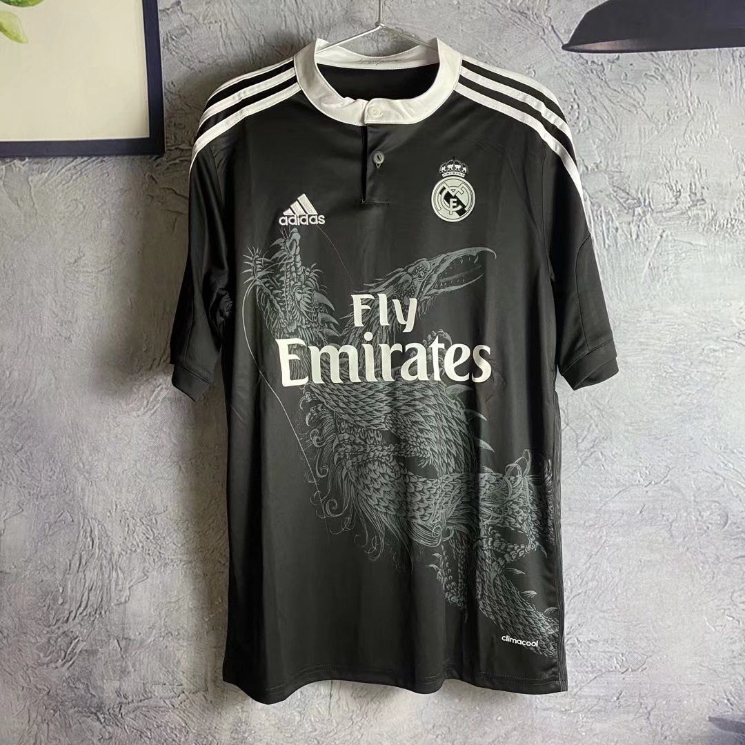 Retro R Madrid Half  sleeve Away Jersey with Shorts 2014/15.