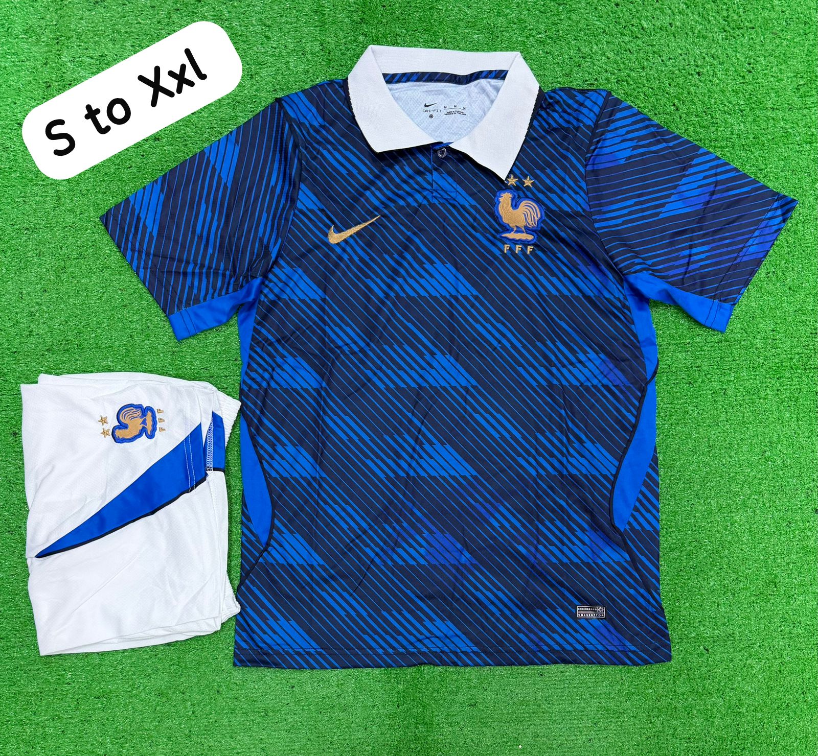 France Home Jersey with Shorts WC 2026 [Premium Quality]