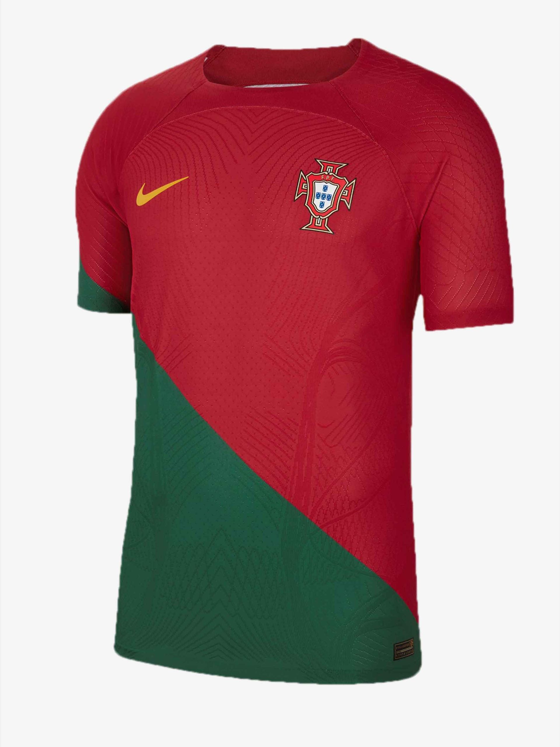 Retro Portugal Home Jersey and Shorts WC 2022 [Premium Quality]