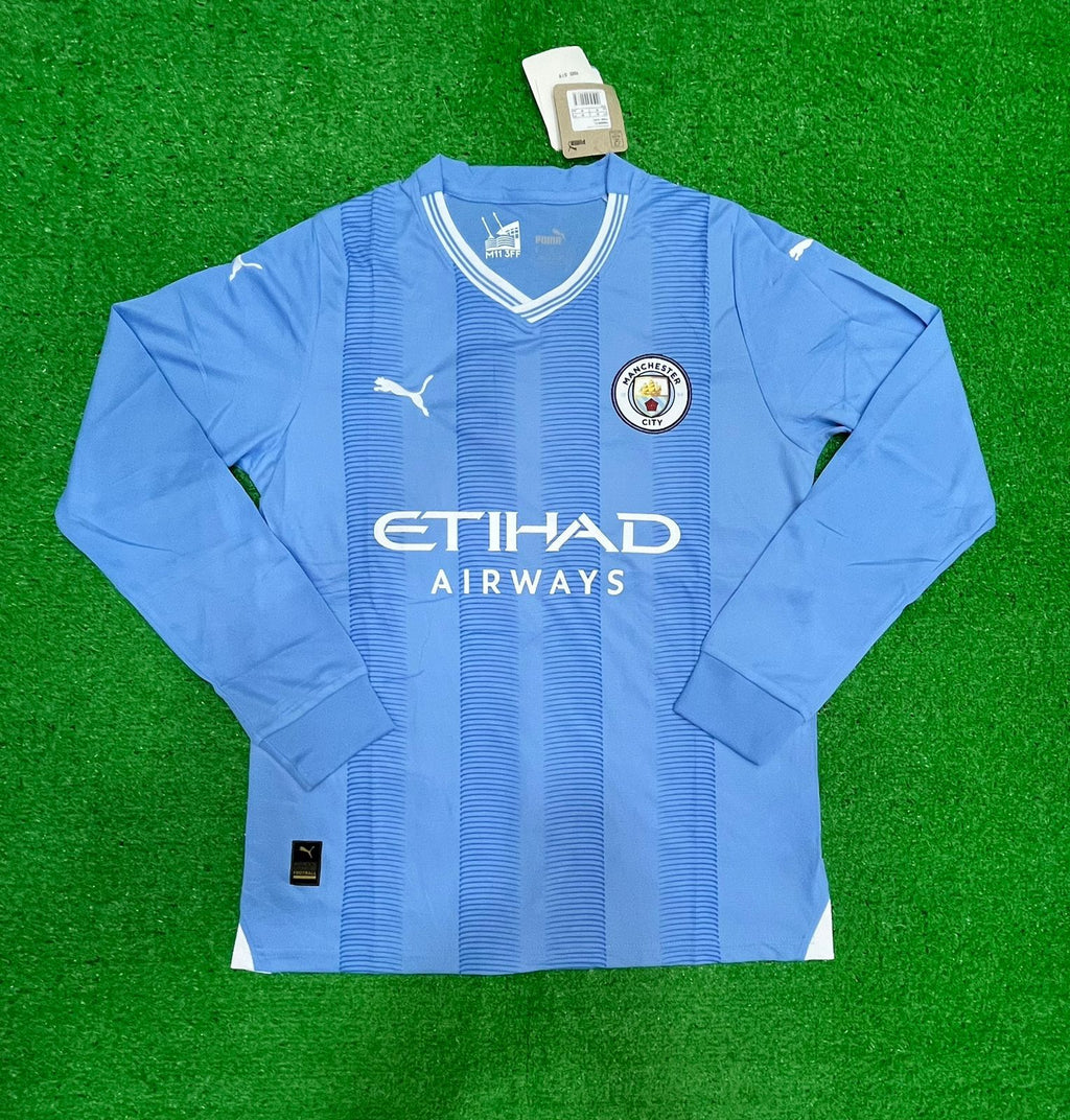 Manchester City Home Full Sleeve Jersey 2023/24 [Superior Quality]