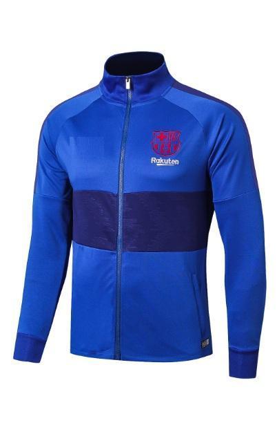 Barcelona Blue & Navy Blue Zipper 2019/20