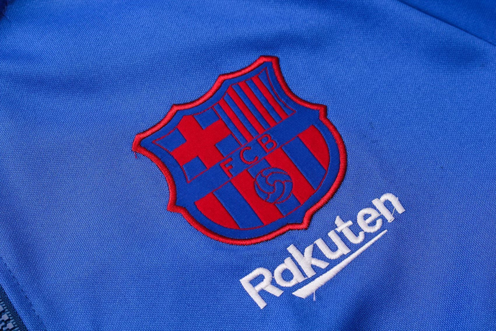 Barcelona Blue & Navy Blue Zipper 2019/20