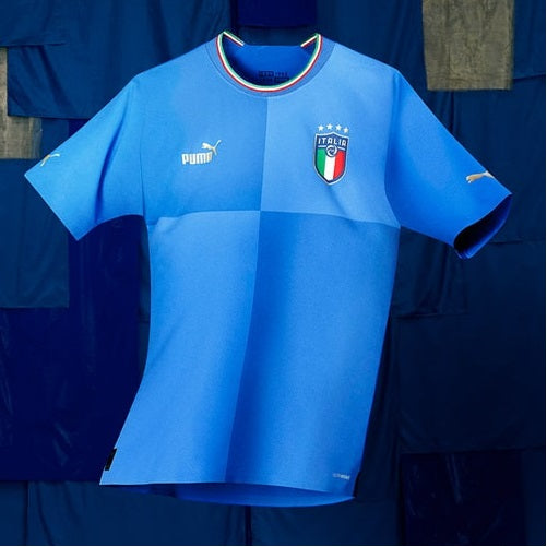 Italy Home Jersey with Euro Winner Logo  2022/23 [Superior Quality]