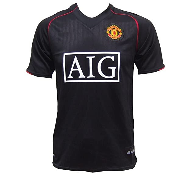 Retro Manchester United Away Ronaldo Jersey with Shorts 07/08