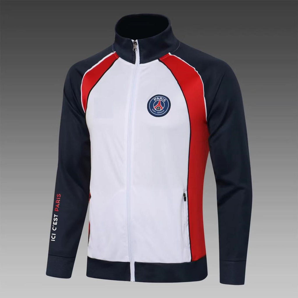 PSG White/Blue Anthem Jacket 2021/22