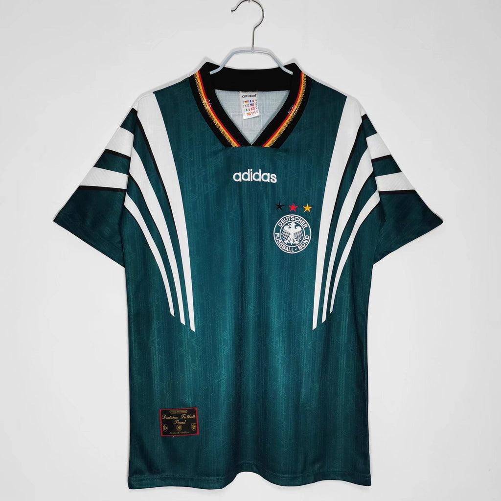 Retro Germany Away Jersey With Shorts 1996/97.