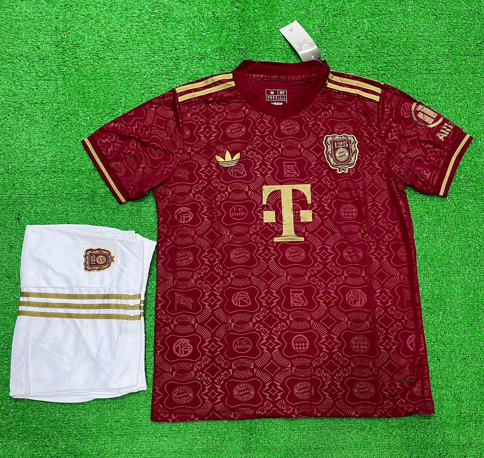 Bayern Munich 125 YRS special edition Jersey with Shorts 2025/26 [Premium Quality]