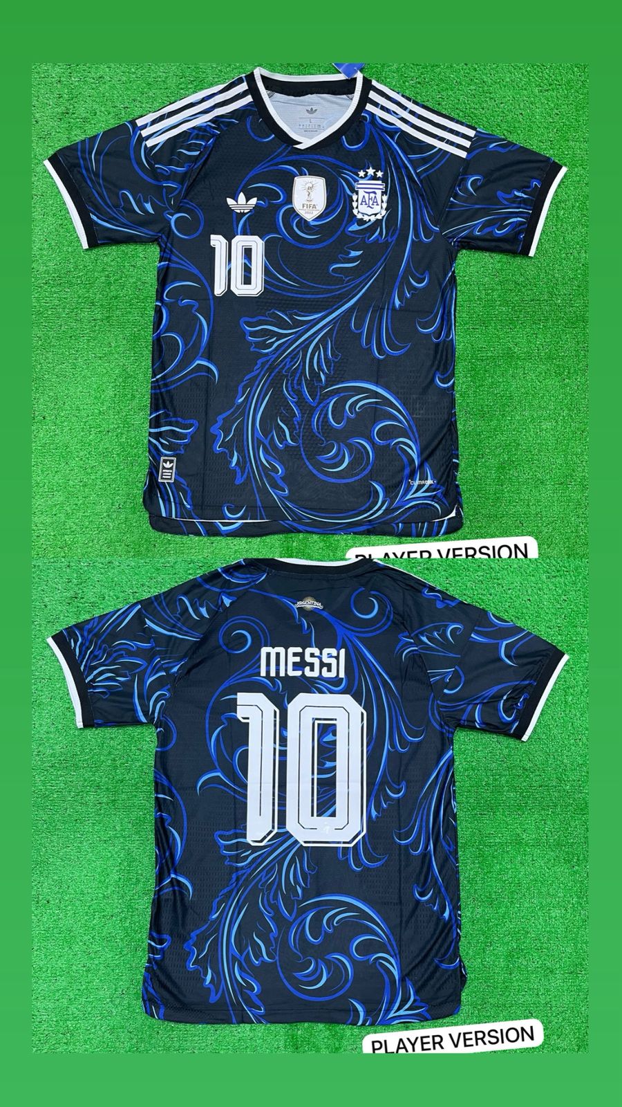 Argentina Messi Away Jersey WC 2026 [Player's Quality]