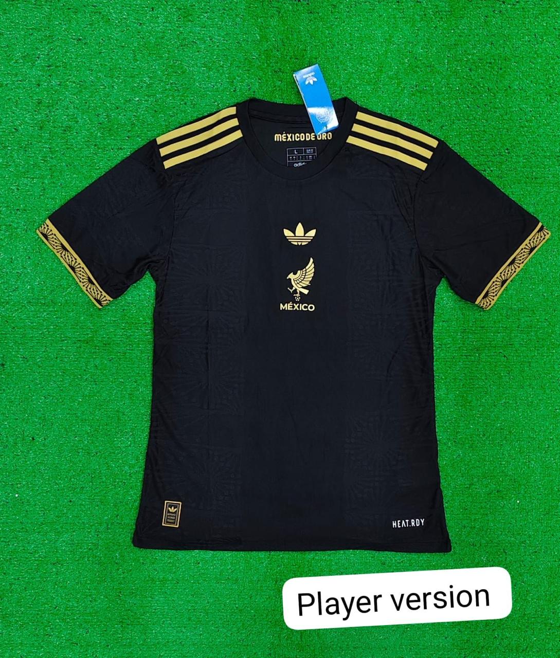 Mexico Home Black Gold Impressive Version Jersey 2025/26 [Player's Quality]