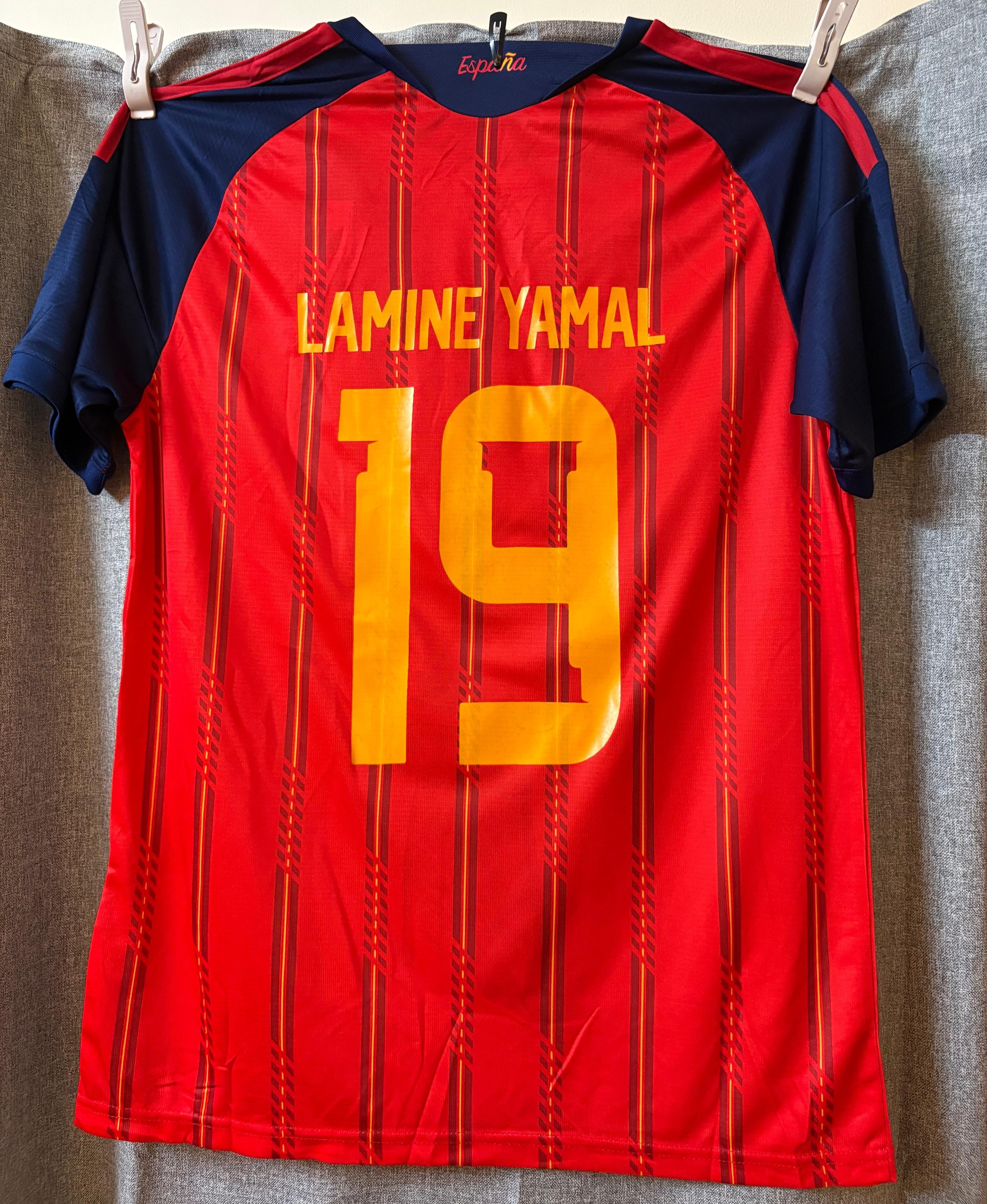 Spain Home Lamine Yamal Jersey WC 2026 [Superior Quality]