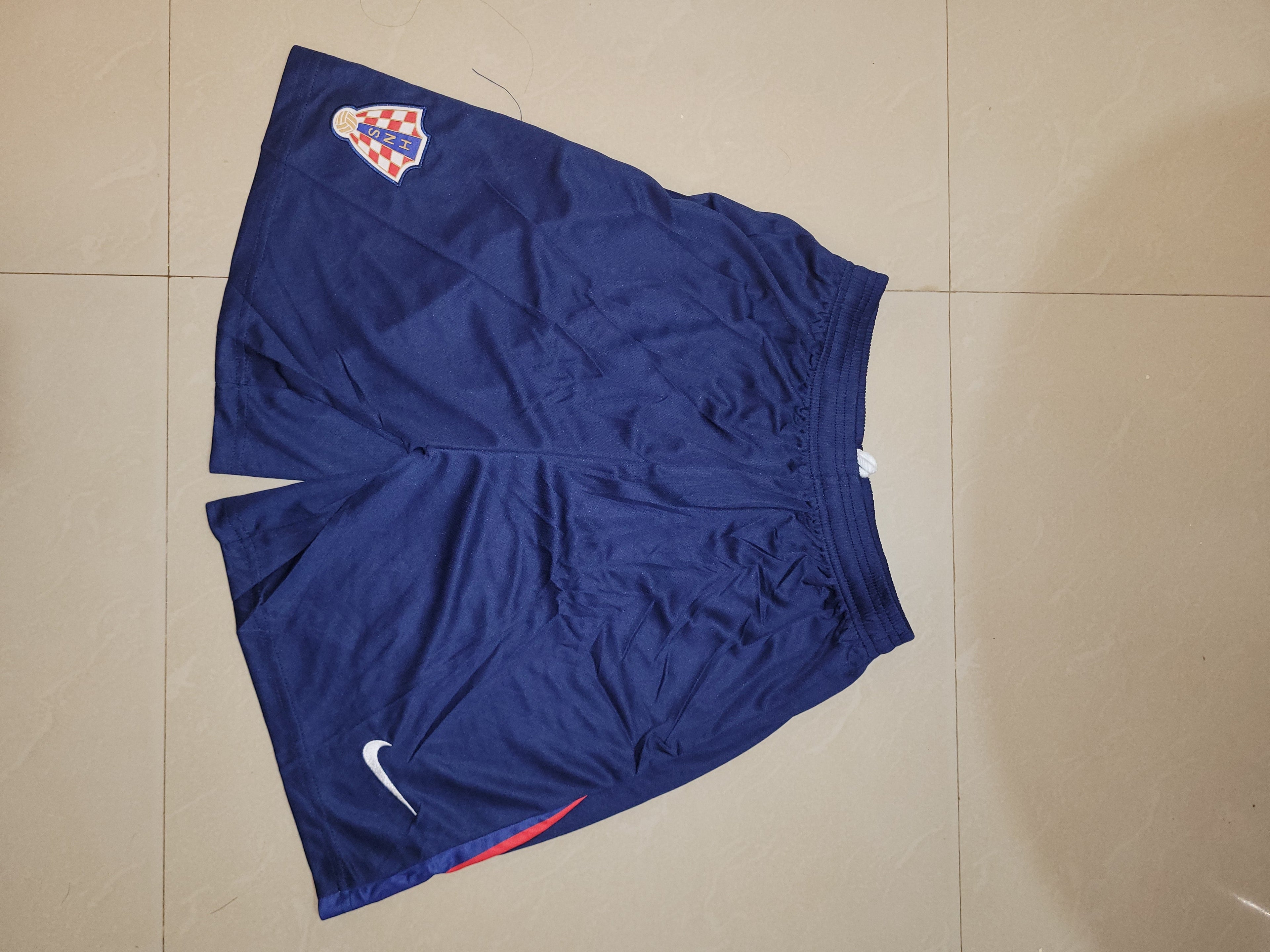 Croatia Away Blue Shorts 2025