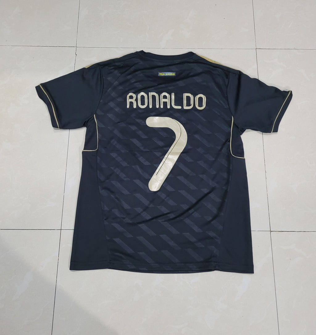 Retro R Madrid Away Ronaldo Jersey with Shorts 2011/12