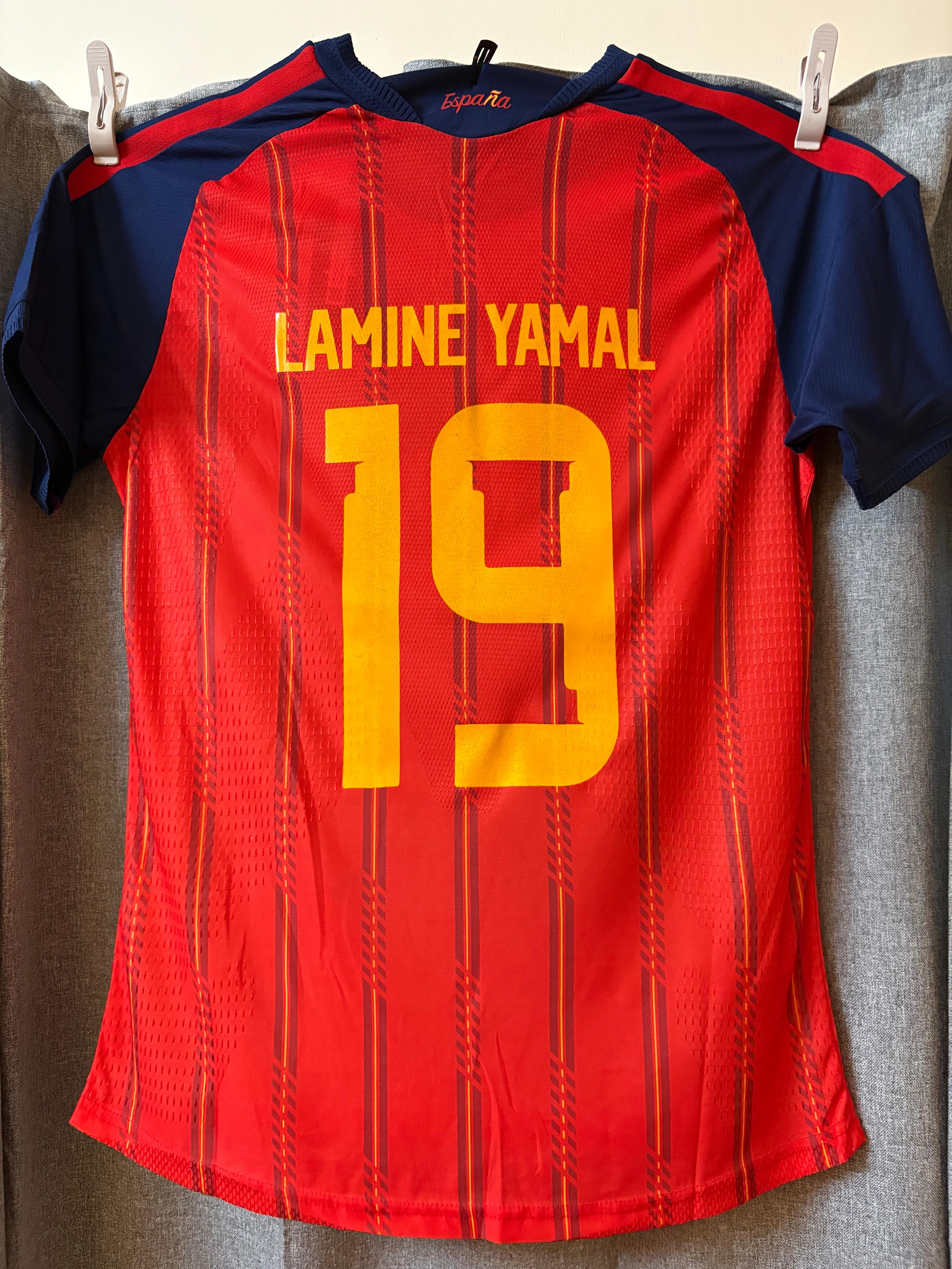 Spain Home Lamine Yamal Jersey WC 2026 [Player's Quality]