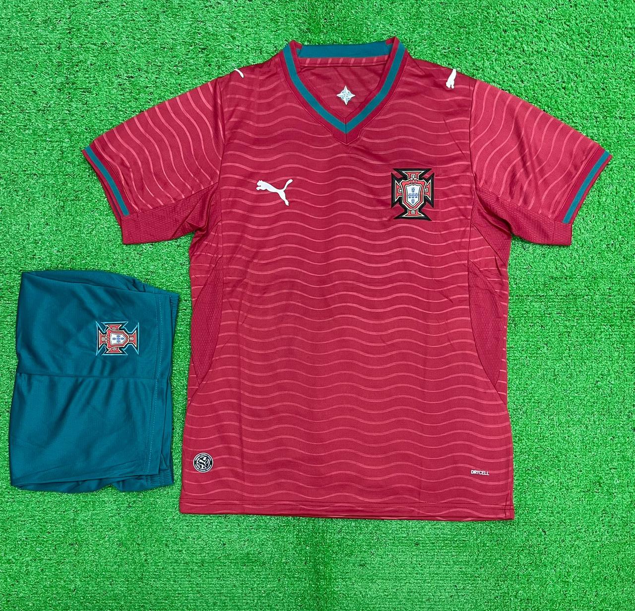 Portugal Home Jersey with Shorts WC 2026 [Premium Quality]