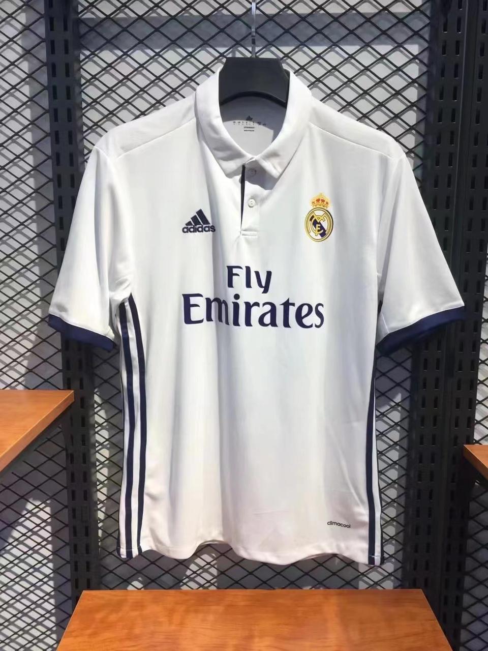 Retro Real Madrid Home Jersey 2016/17