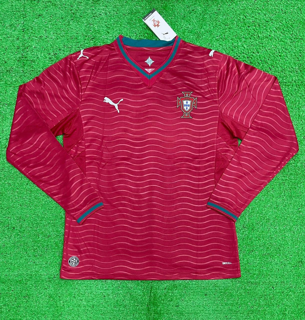 Portugal Home Full Sleeve Jersey WC 2026 [Player's Quality]