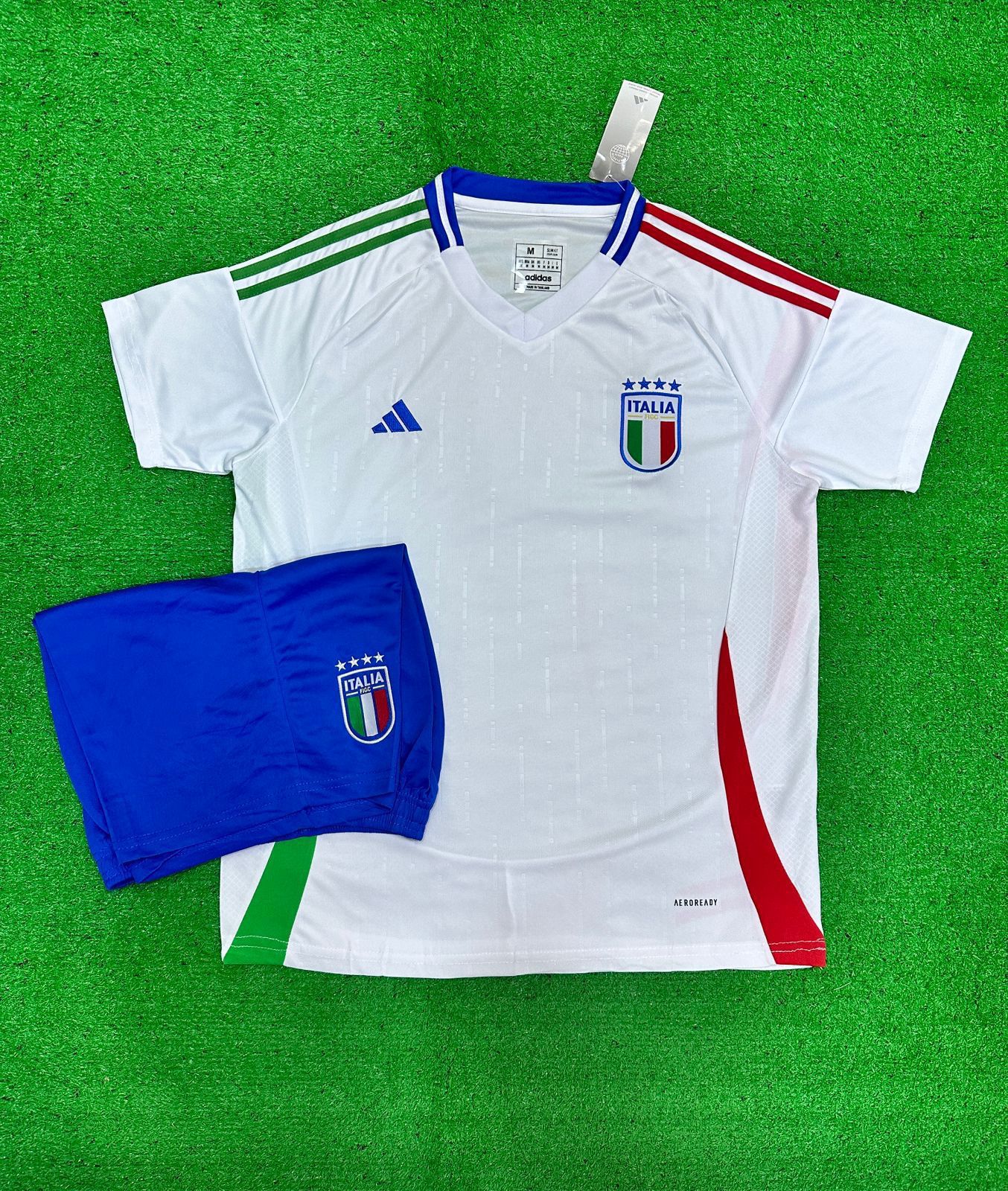 Italy Away Euro cup Jersey with Shorts 2025 [Premium Quality]