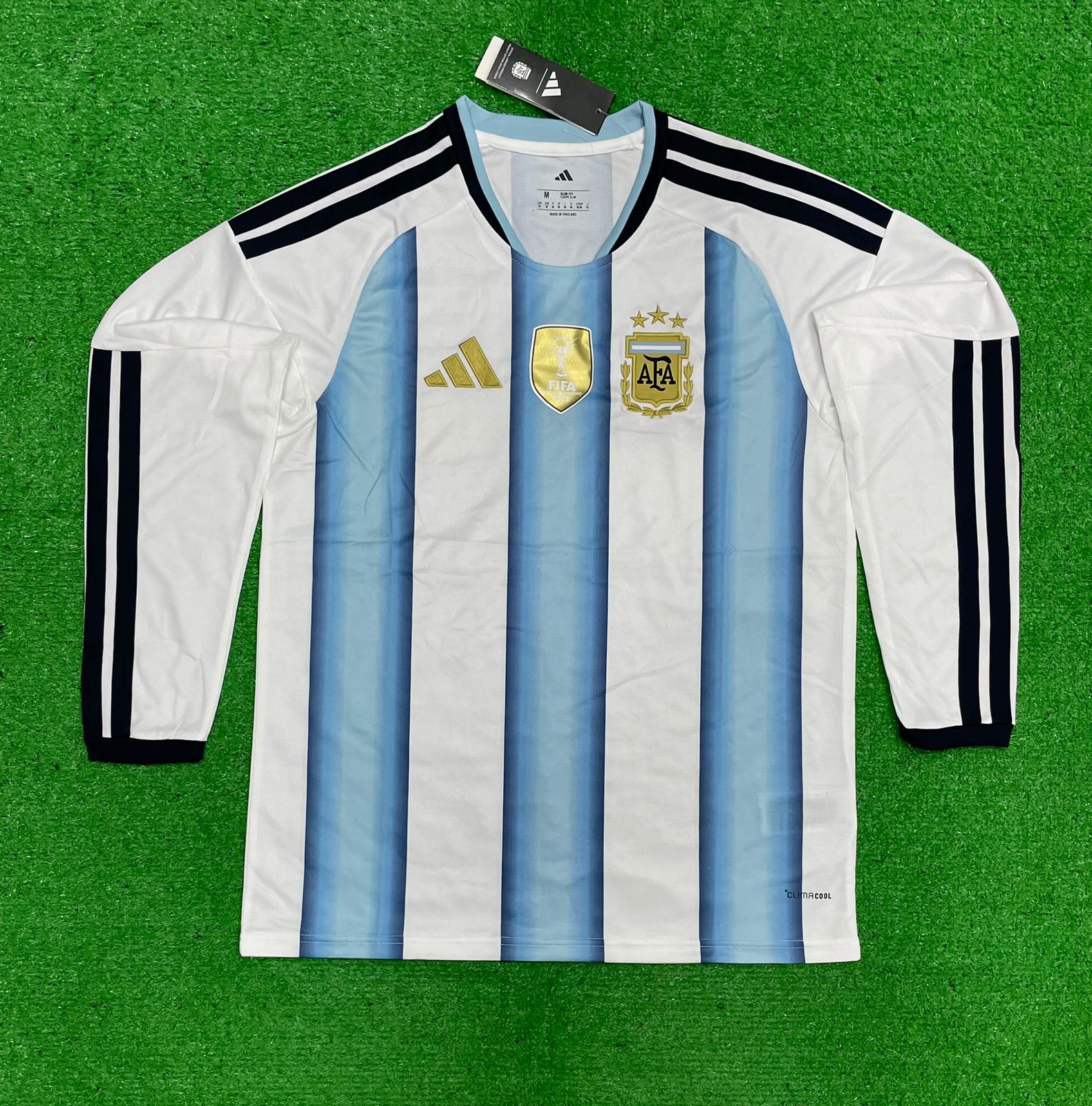 Argentina Home Messi Full Sleeve Jersey World Cup 2026 [Superior Quality]