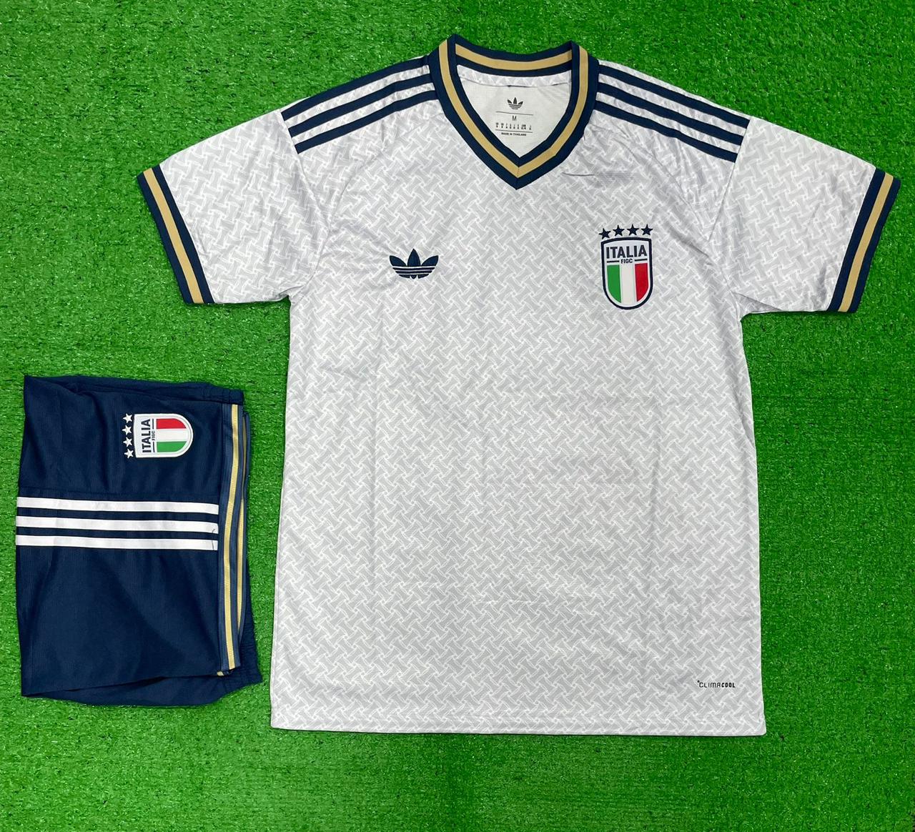 Italy Away Jersey with Shorts  WC 2026 [Premium Quality]