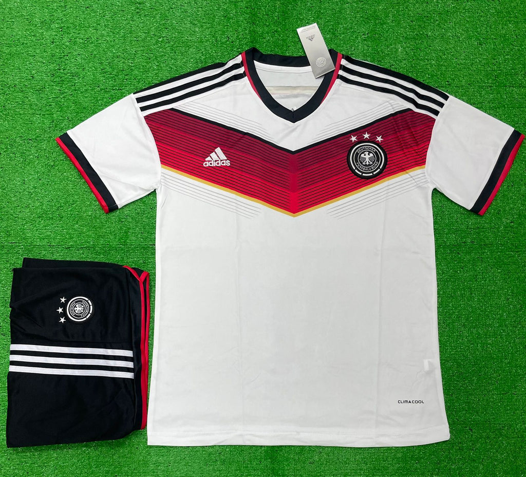 Retro Germany Home Jersey with Shorts 2014