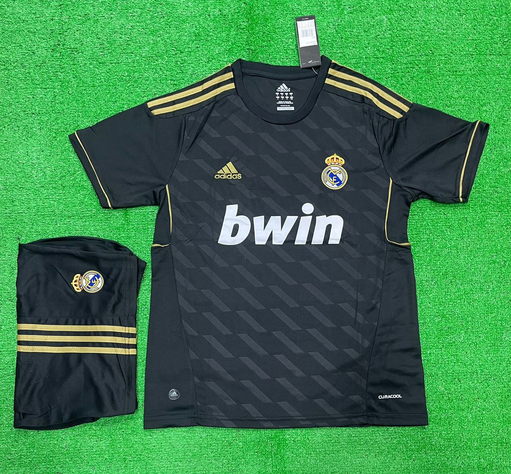 Retro R Madrid Away Ronaldo Jersey with Shorts 2011/12