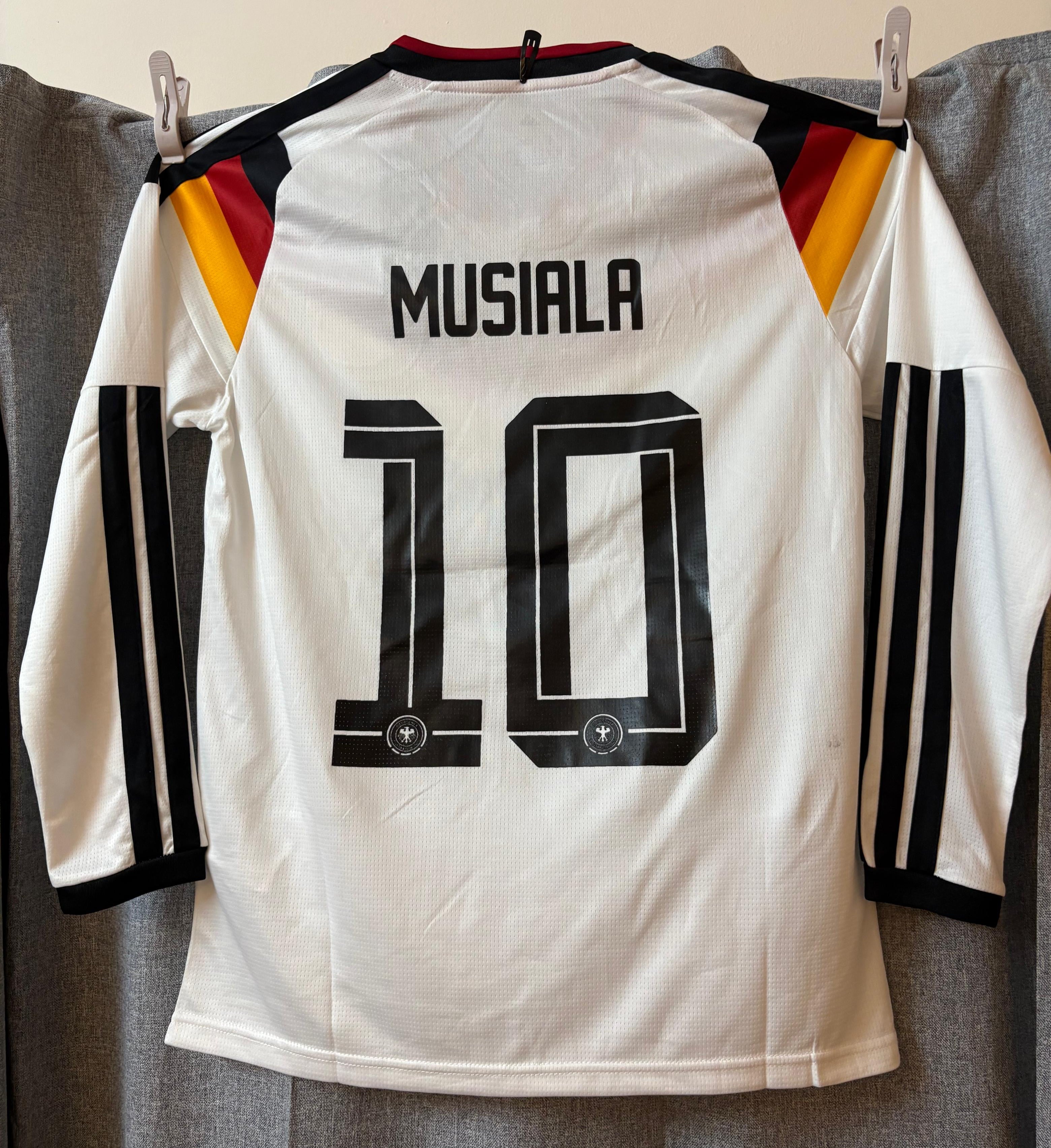 Germany Musiala Home Full Sleeve Jersey WC 2026 [Superior Quality]