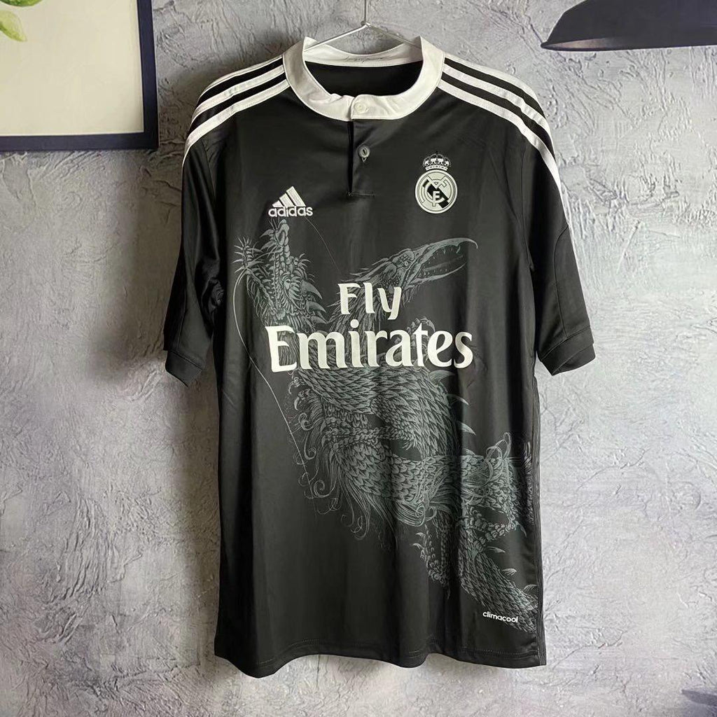 Retro R Madrid Half  sleeve Away Jersey with Shorts 2014/15.