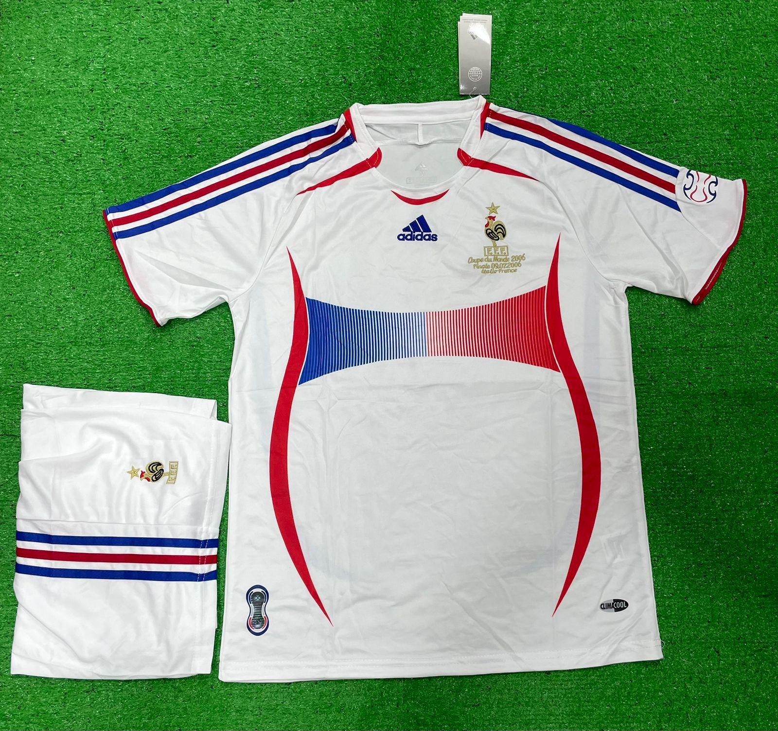 Retro France Away Jersey with Shorts 2006/07.