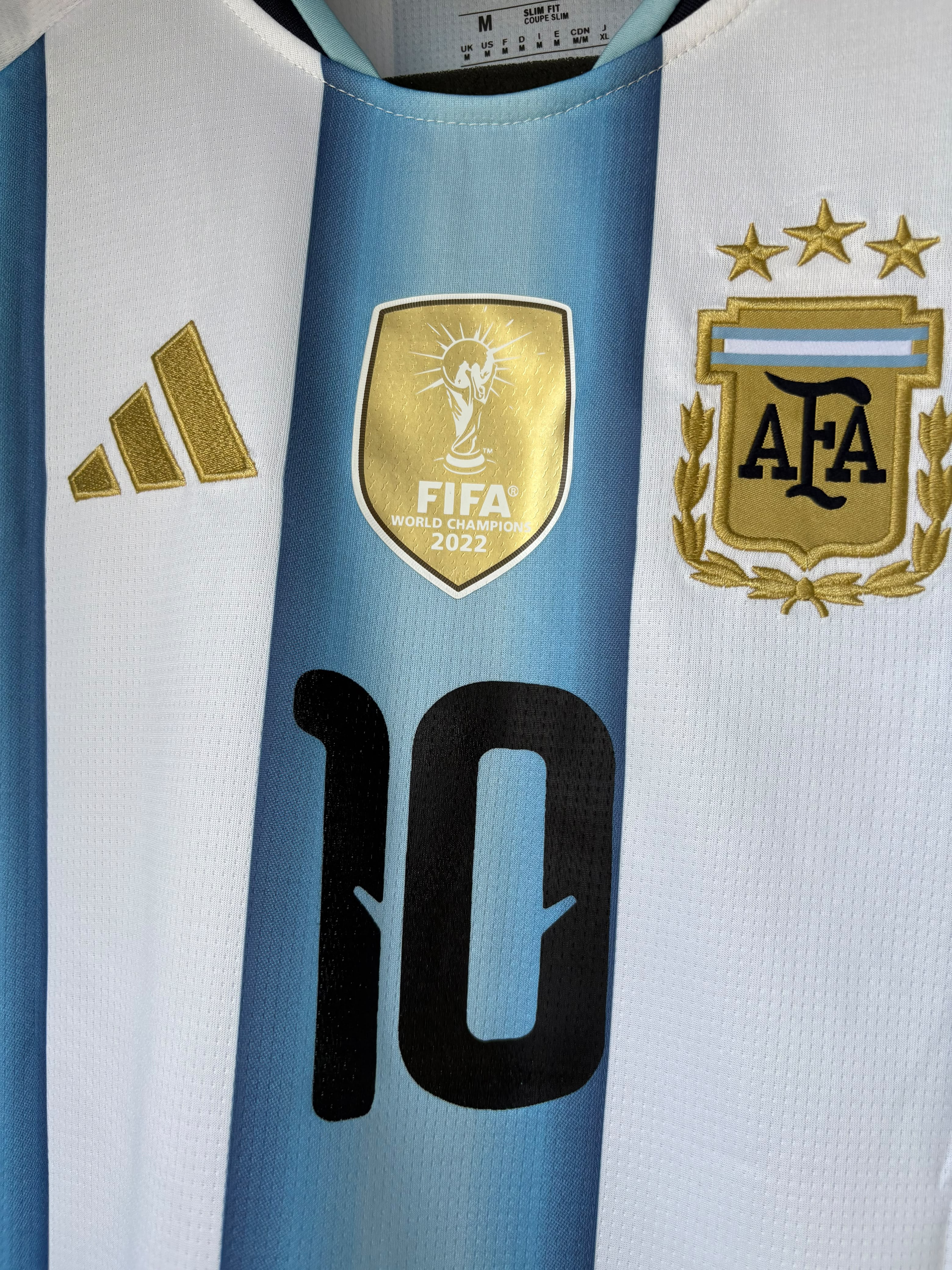 Argentina Messi Home Full Sleeve Jersey World Cup 2026 [Superior Quality]