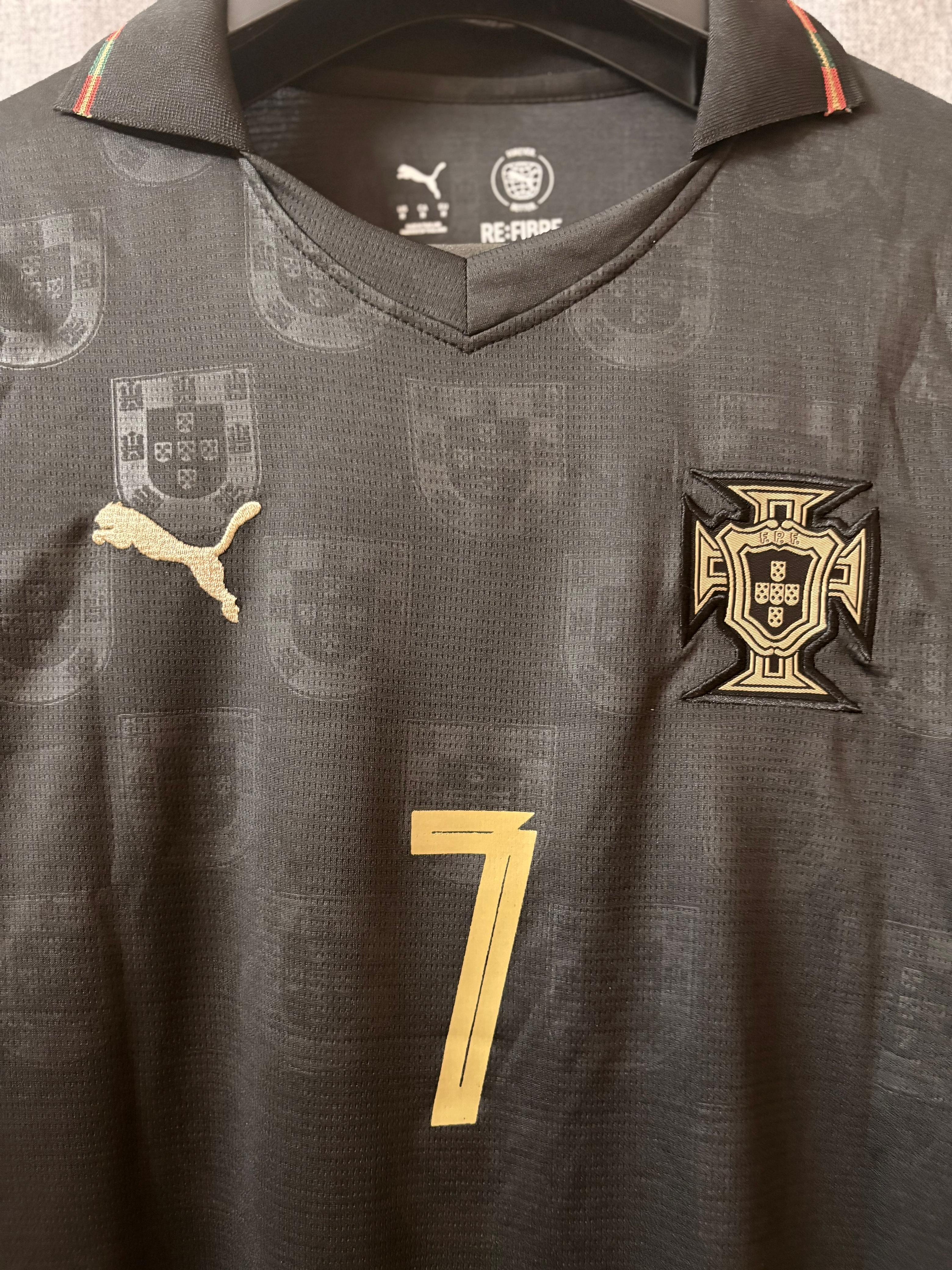 Portugal Ronaldo Black Panther Jersey WC 2026 [Premium Quality]