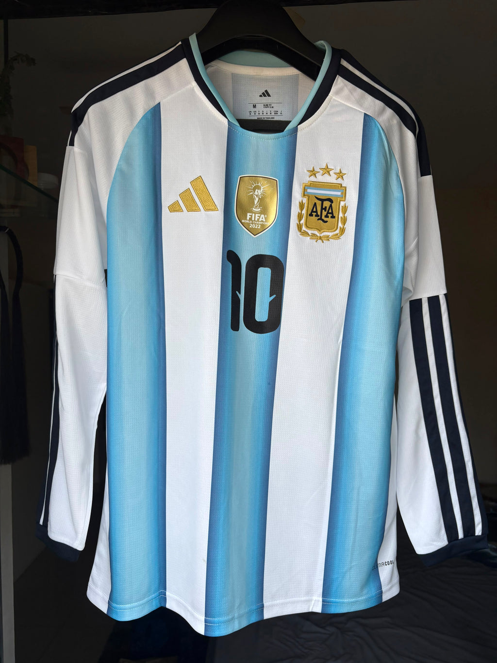Argentina Messi Home Full Sleeve Jersey World Cup 2026 [Superior Quality]