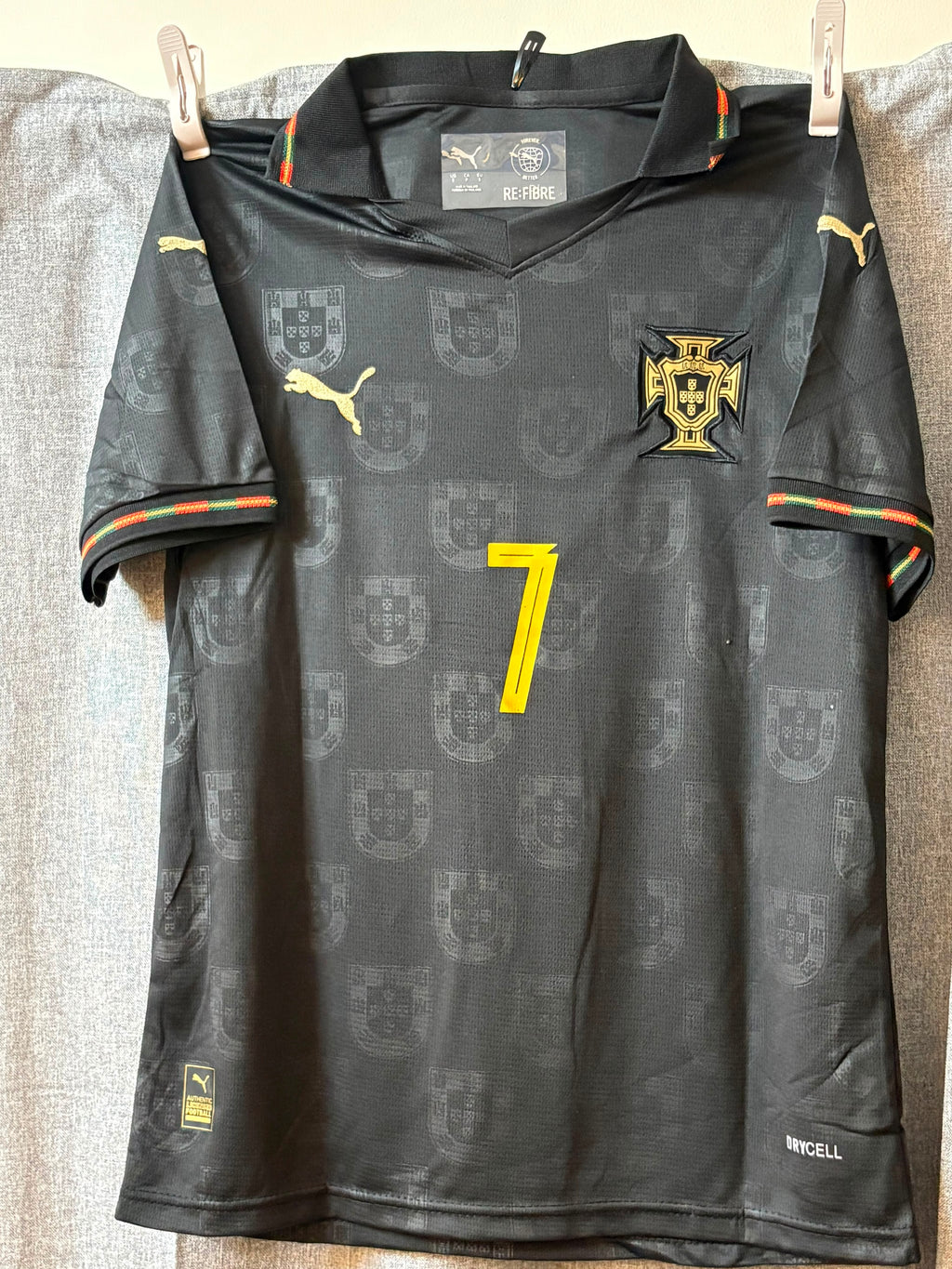 Portugal Ronaldo Black Panther Jersey WC 2026 [Premium Quality]