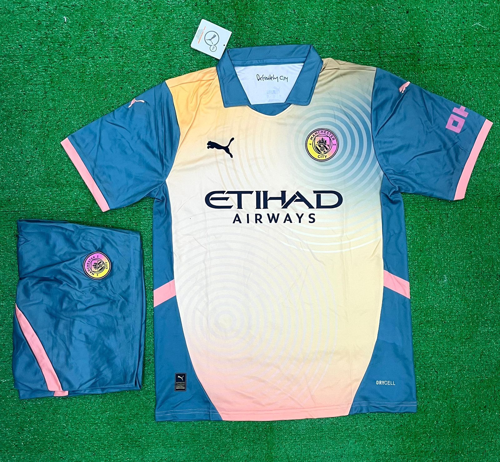 Manchester City Special edition Jersey with Shorts 2024/25 [Premium Quality]
