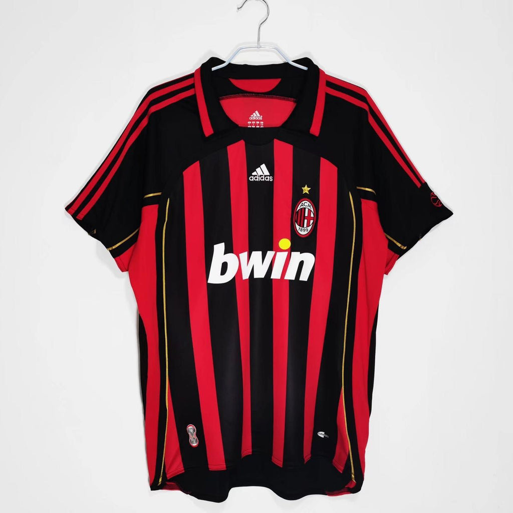 Retro AC Milan Home Jersey with Shorts 06/07.