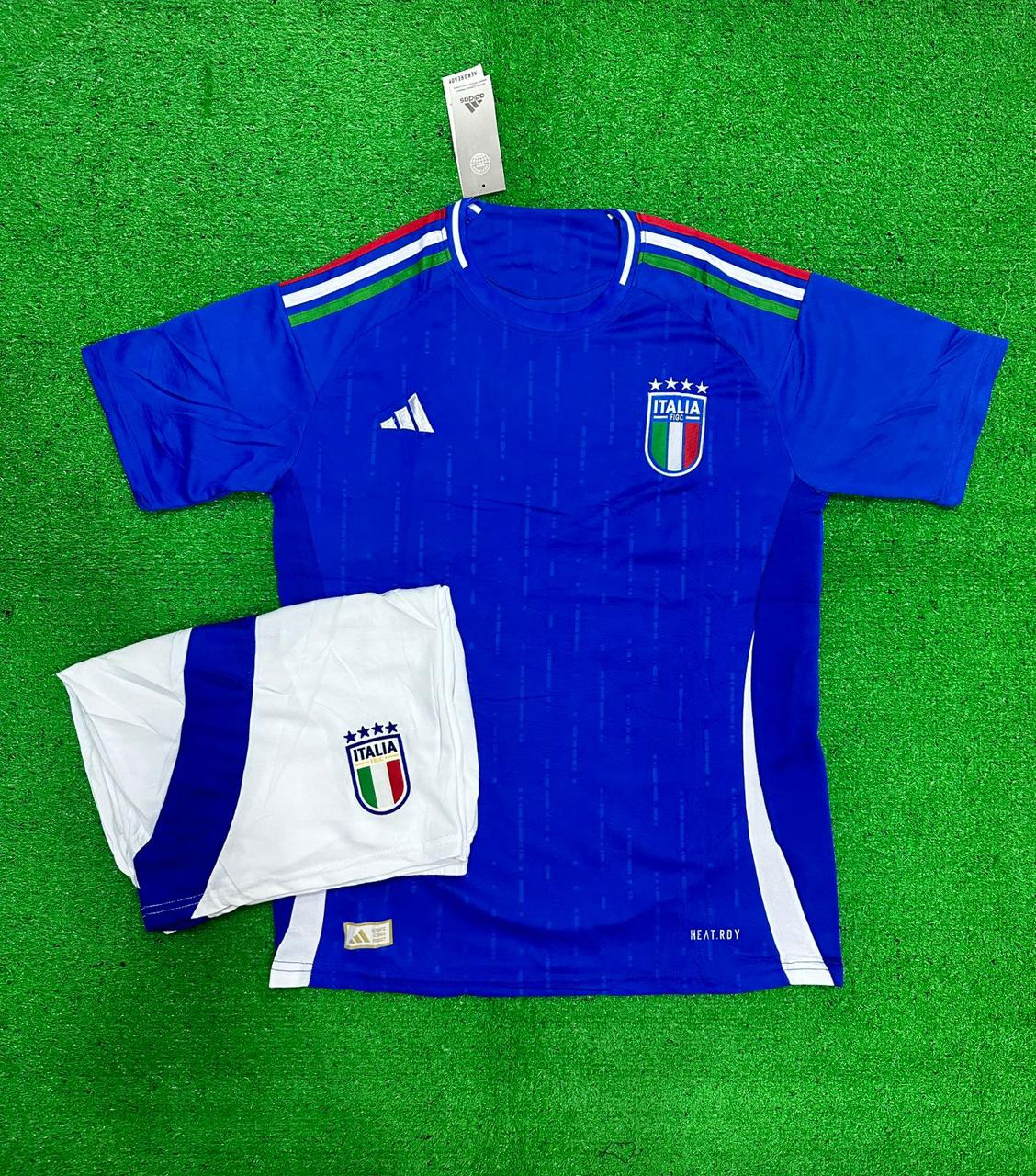 Italy Home Euro cup Jersey with Shorts 2025 [Premium Quality]